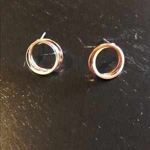 Double circle studs